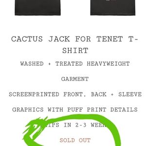 Nike travis scott x cactus jack new nwt L & XL